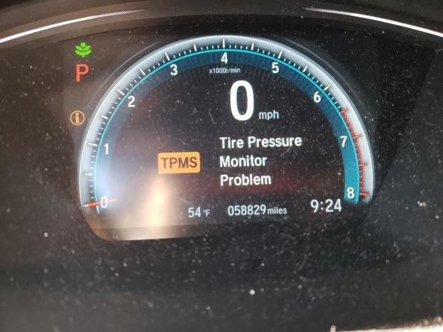 SHHFK7H74HU405286 - 2017 HONDA CIVIC EXL أسود صورة 8