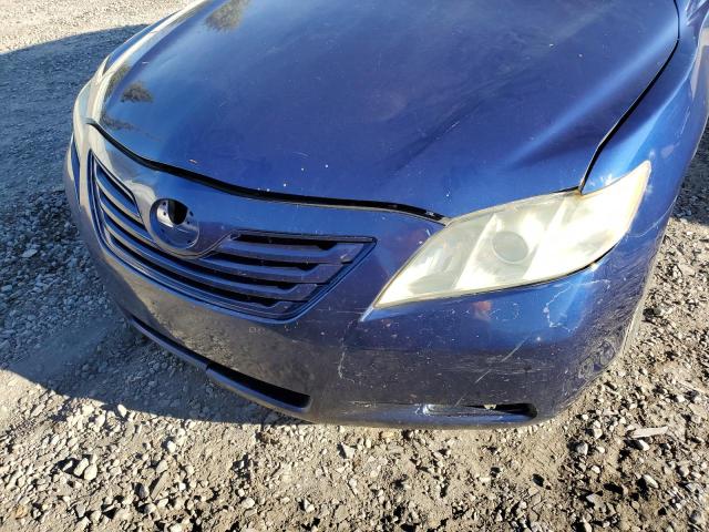 4T1BE46K67U010024 - 2007 TOYOTA CAMRY CE BLUE photo 9