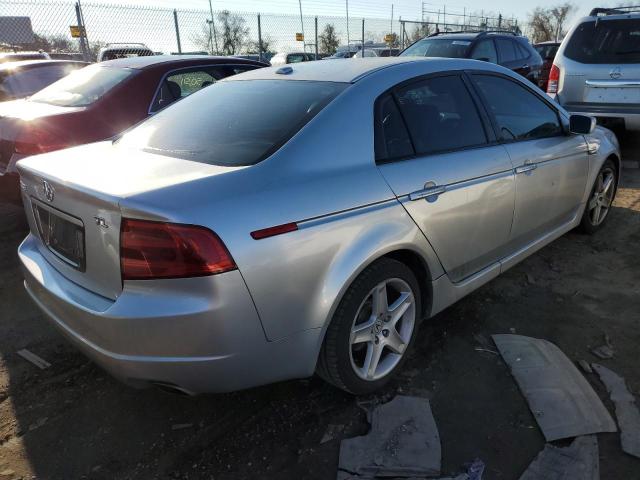 19UUA66236A026381 - 2006 ACURA 3.2TL SILVER photo 3