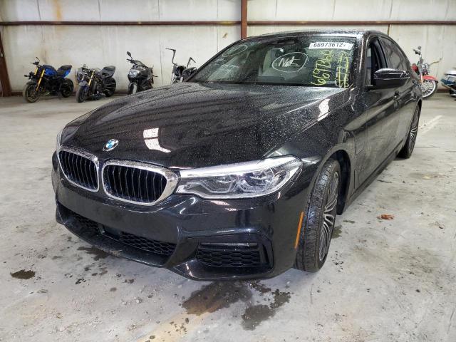 WBAJA9C54KB398587 - 2019 BMW 530E BLACK photo 2