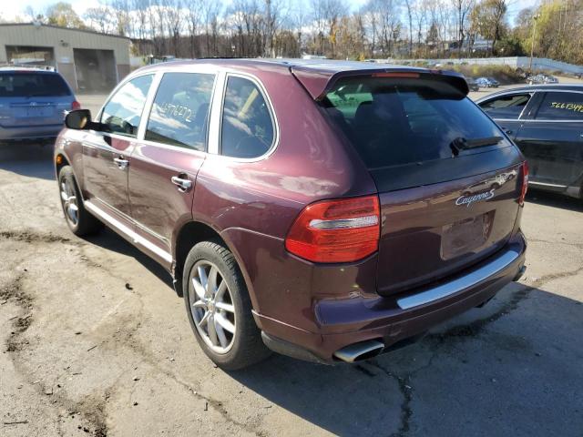 WP1AB29P08LA42378 - 2008 PORSCHE CAYENNE S MAROON photo 3