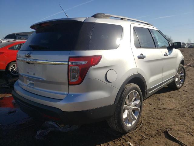 1FMHK7F81CGA47614 - 2012 FORD EXPLORER L SILVER photo 4