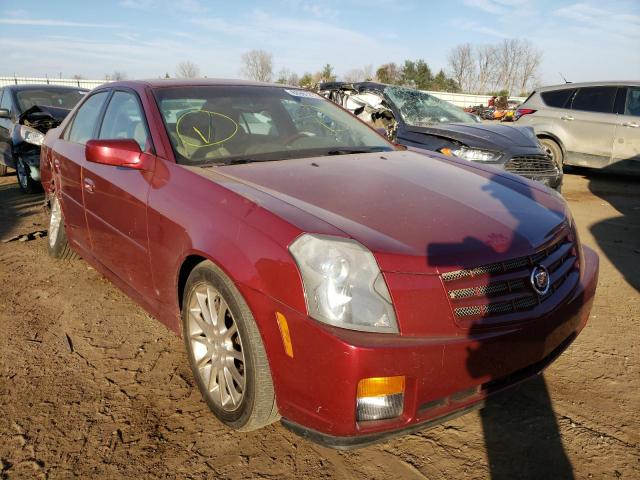 1G6DP577260177514 - 2006 CADILLAC CTS HI FEA MAROON photo 1