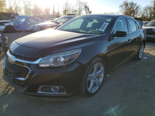 1G11G5SX2FF179034 - 2015 CHEVROLET MALIBU LTZ შავი ფოტო 2