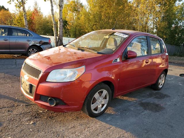 KL1TD66E09B616409 - 2009 CHEVROLET AVEO LS 红色 照片 2