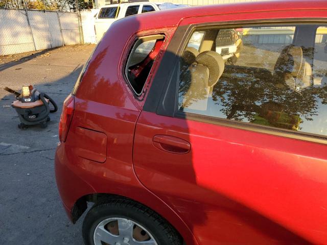 KL1TD66E09B616409 - 2009 CHEVROLET AVEO LS 红色 照片 9