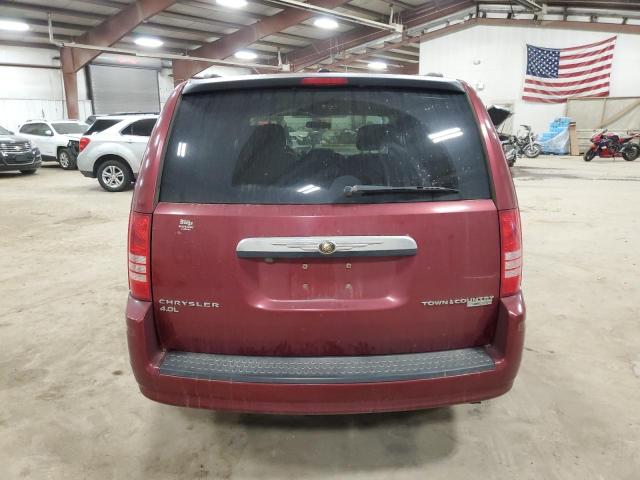 2A4RR8DX7AR480137 - 2010 CHRYSLER TOWN & COU RED photo 6