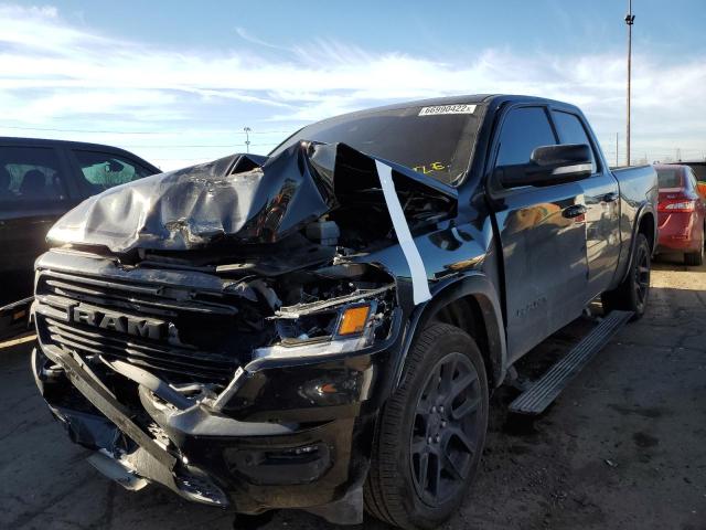 1C6SRFJT5NN146762 - 2022 RAM 1500 LARAM BLACK photo 2