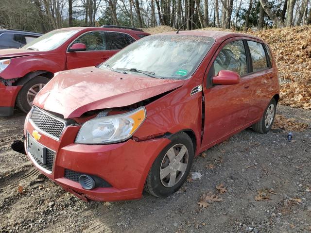 KL1TD6DE4BB132669 - 2011 CHEVROLET AVEO LS 红色 照片 2