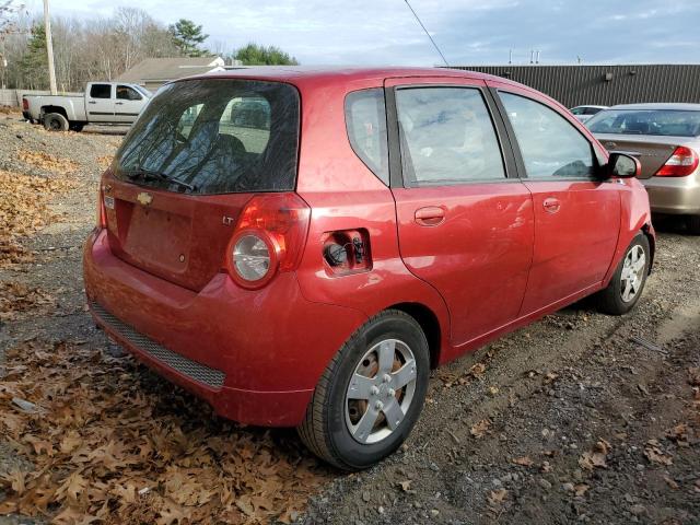 KL1TD6DE4BB132669 - 2011 CHEVROLET AVEO LS 红色 照片 4