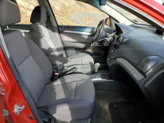 KL1TD6DE4BB132669 - 2011 CHEVROLET AVEO LS 红色 照片 5