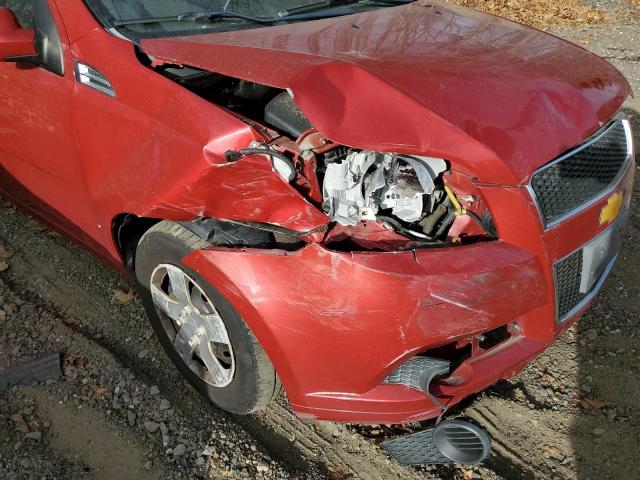 KL1TD6DE4BB132669 - 2011 CHEVROLET AVEO LS 红色 照片 9