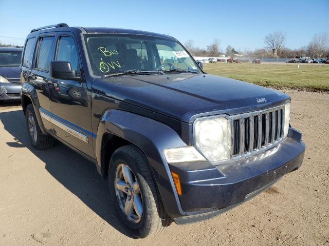 1J8GN58K28W148347 - 2008 JEEP LIBERTY LI BLUE photo 1