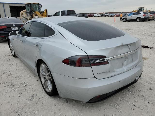 5YJSA1E27GF154383 - 2016 TESLA MODEL S ვერცხლისფერი ფოტო 3