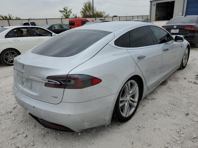 5YJSA1E27GF154383 - 2016 TESLA MODEL S ვერცხლისფერი ფოტო 4