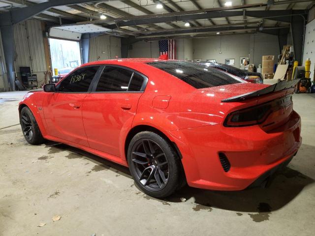 2C3CDXGJ5MH611625 - 2021 DODGE CHARGER SC RED photo 3