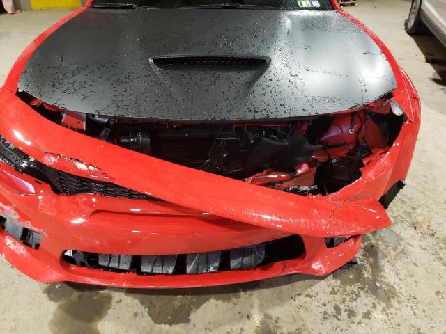 2C3CDXGJ5MH611625 - 2021 DODGE CHARGER SC RED photo 9