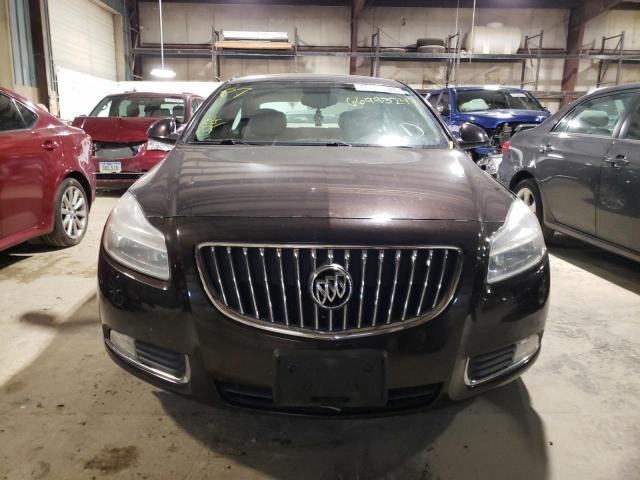 W04GW5EVXB1072653 - 2011 BUICK REGAL CXL BROWN photo 5