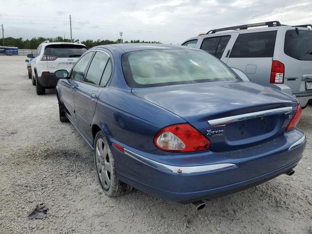 SAJEA51C84WD81032 - 2004 JAGUAR X-TYPE 3.0 BLUE photo 3