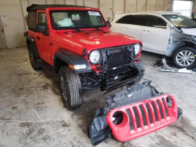 1C4GJXAG2JW329944 - 2018 JEEP WRANGLER S RED photo 1