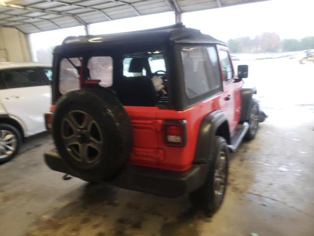 1C4GJXAG2JW329944 - 2018 JEEP WRANGLER S RED photo 4