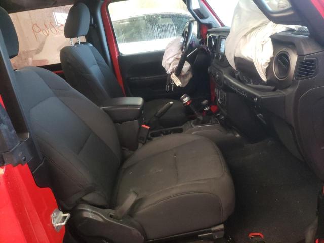 1C4GJXAG2JW329944 - 2018 JEEP WRANGLER S RED photo 5