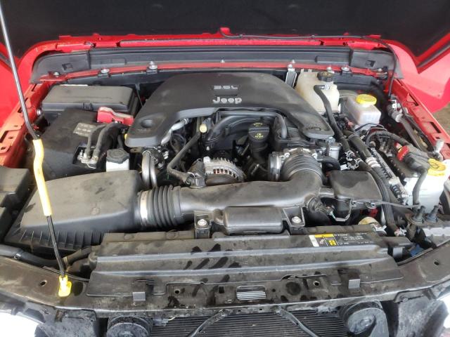 1C4GJXAG2JW329944 - 2018 JEEP WRANGLER S RED photo 7