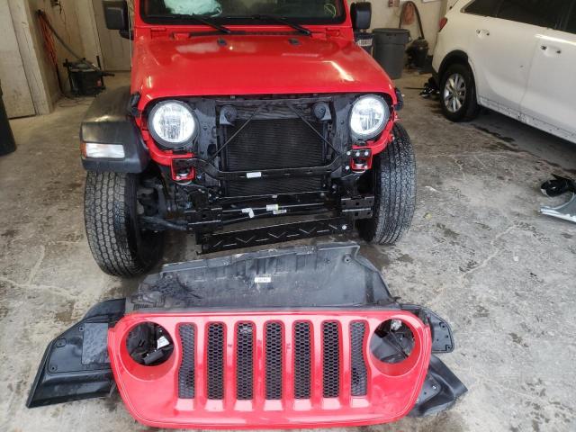 1C4GJXAG2JW329944 - 2018 JEEP WRANGLER S RED photo 9