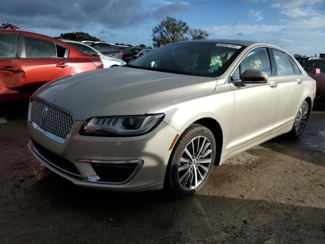 3LN6L5A97HR626602 - 2017 LINCOLN MKZ PREMIE BEIGE photo 2