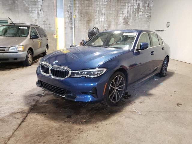 3MW5R7J03N8C49762 - 2022 BMW 330XI BLUE photo 2