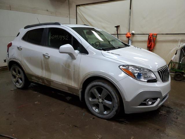 KL4CJBSBXDB083283 - 2013 BUICK ENCORE CON WHITE photo 4