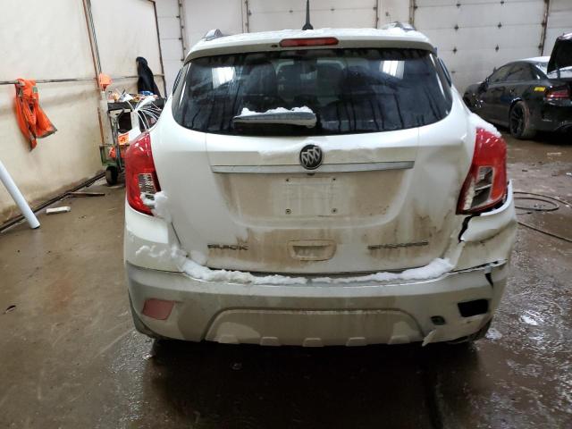 KL4CJBSBXDB083283 - 2013 BUICK ENCORE CON WHITE photo 6