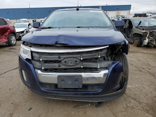 2FMDK3JC3BBA04935 - 2011 FORD EDGE SEL BLUE photo 5