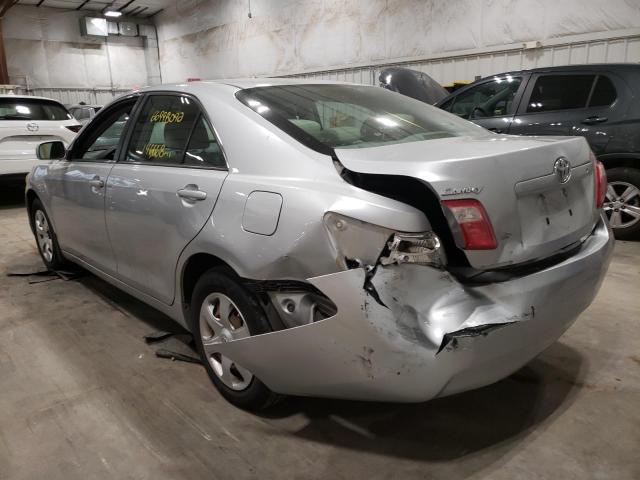 4T4BE46K67R003225 - 2007 TOYOTA CAMRY CE SILVER photo 3