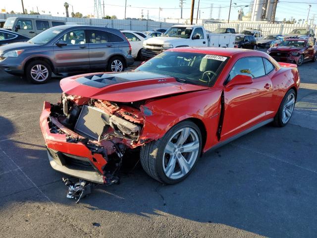 2G1FL1EP3F9800120 - 2015 CHEVROLET CAMARO ZL1 红色 照片 2