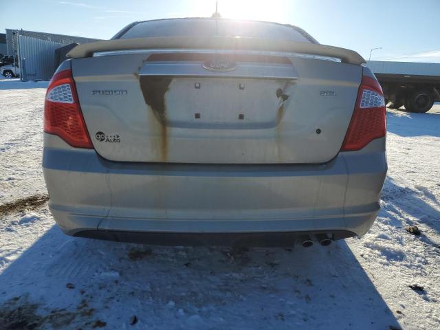 3FAHP0JA5AR204581 - 2010 FORD FUSION SEL CREAM photo 6