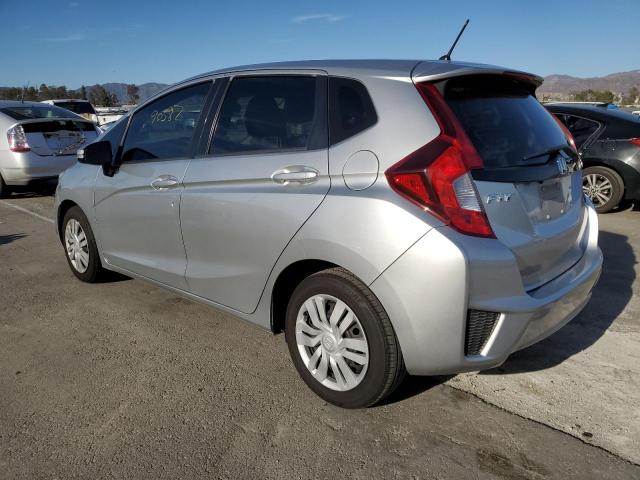 JHMGK5H57GX029646 - 2016 HONDA FIT LX SILVER photo 2