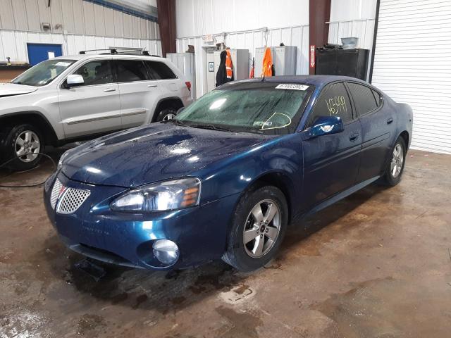 2G2WS522351215176 - 2005 PONTIAC GRAND PRIX ლურჯი ფოტო 2