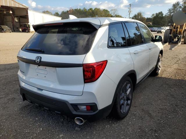 5FNYF7H55NB006461 - 2022 HONDA PASSPORT E 白色 照片 4