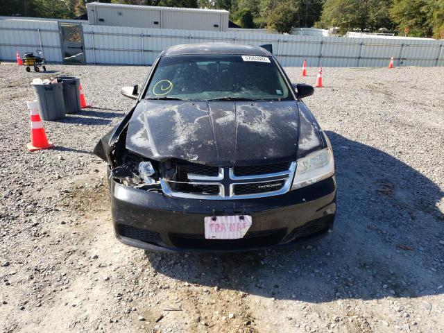 1B3BD4FB3BN544920 - 2011 DODGE AVENGER EX BLACK photo 5