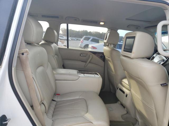 JN8AZ2NE9E9065768 - 2014 INFINITI QX80 WHITE photo 11