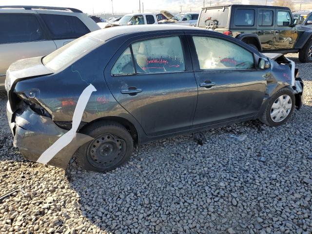 JTDBT903184017280 - 2008 TOYOTA YARIS GRAY photo 3