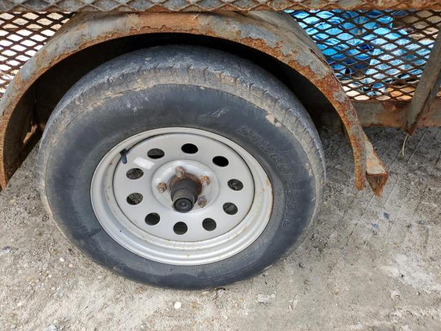 5THBU101XKC000513 - 2019 UTILITY TRAILER BROWN photo 9