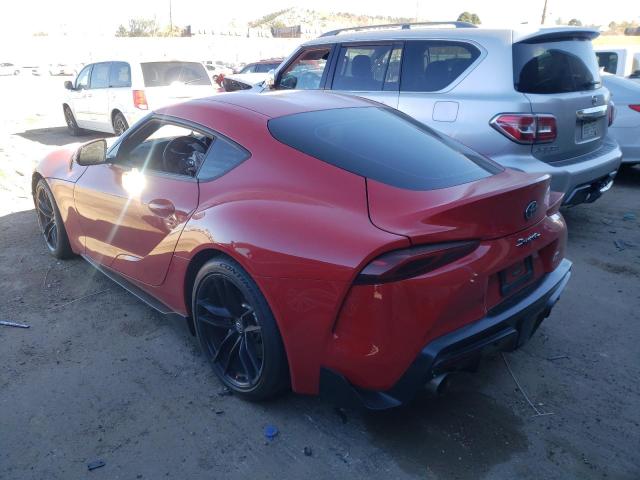 WZ1DB4C03LW020616 - 2020 TOYOTA SUPRA BASE RED photo 3