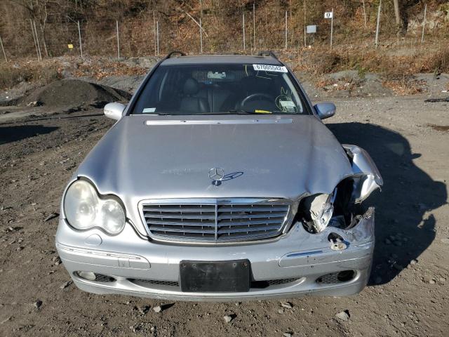 WDBRH84J33F398743 - 2003 MERCEDES-BENZ C 320 4MAT SILVER photo 5