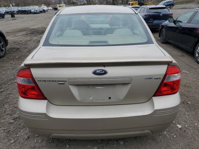 1FAHP27196G162904 - 2006 FORD FIVE HUNDR BEIGE photo 6