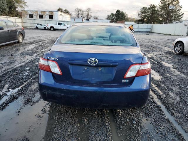 4T1BB46K59U086037 - 2009 TOYOTA CAMRY HYBR BLUE photo 6