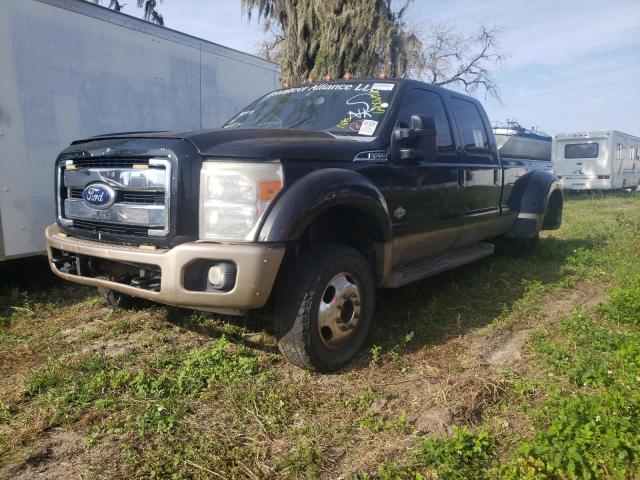 1FT8W4DT3BEB07675 - 2011 FORD F450 SUPER BLACK photo 1