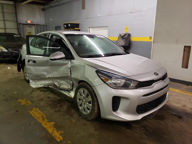 3KPA24AB5JE066610 - 2018 KIA RIO LX SILVER photo 1