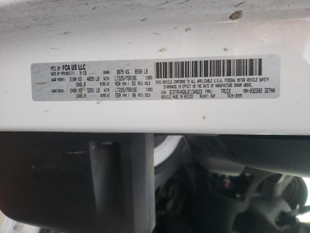 3C6TRVAG8JE134623 - 2018 RAM PROMASTER 白色 照片 13